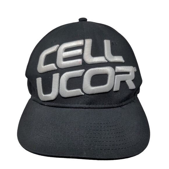 Cellucor Men's Snapback Hat Black Embroidered Big Logo Spell Out - Picture 1 of 8